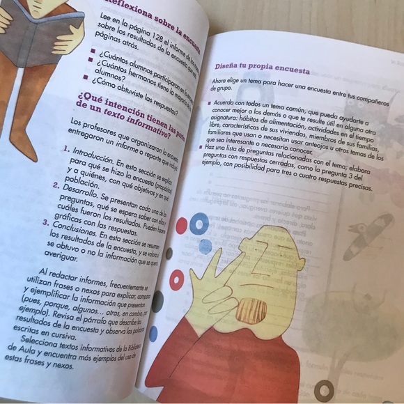 Textbook. Tercer Grado. Español. From Secretaria de Education Publica. - Picture 5 of 8